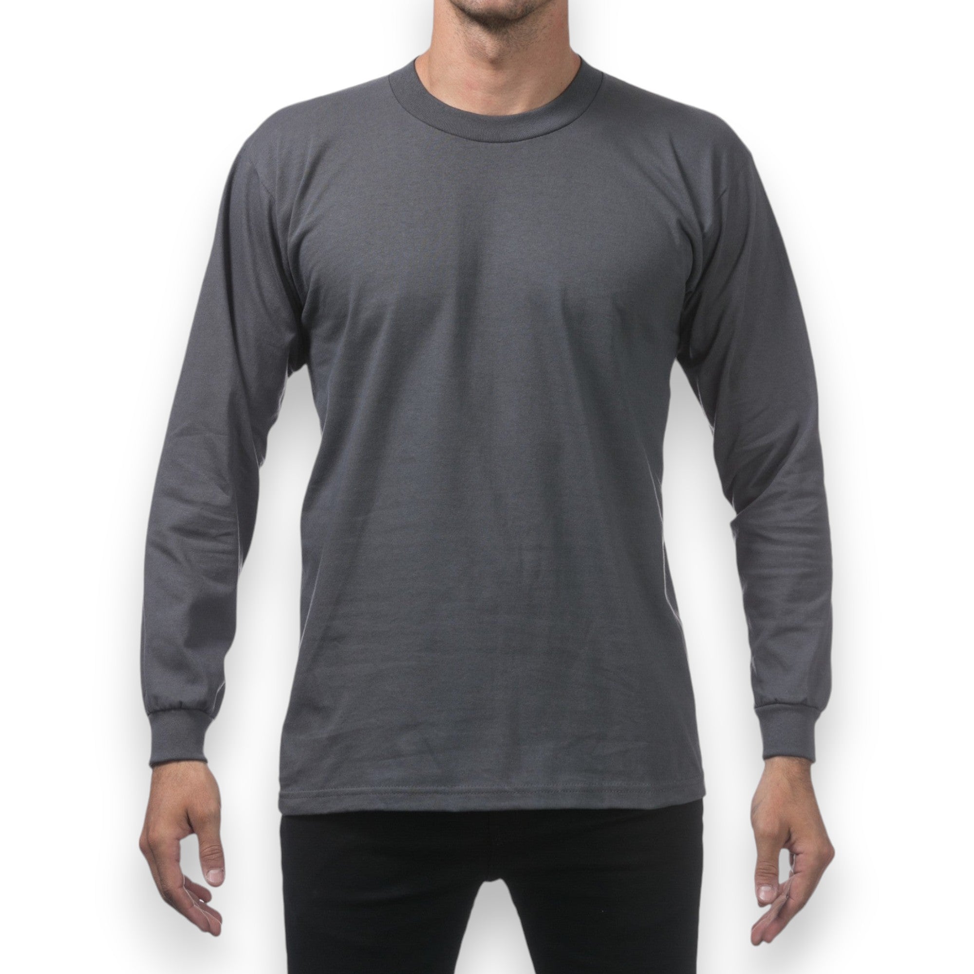 PRO CLUB HEAVY WEIGHT LONG SLEEVE T SHIRT
