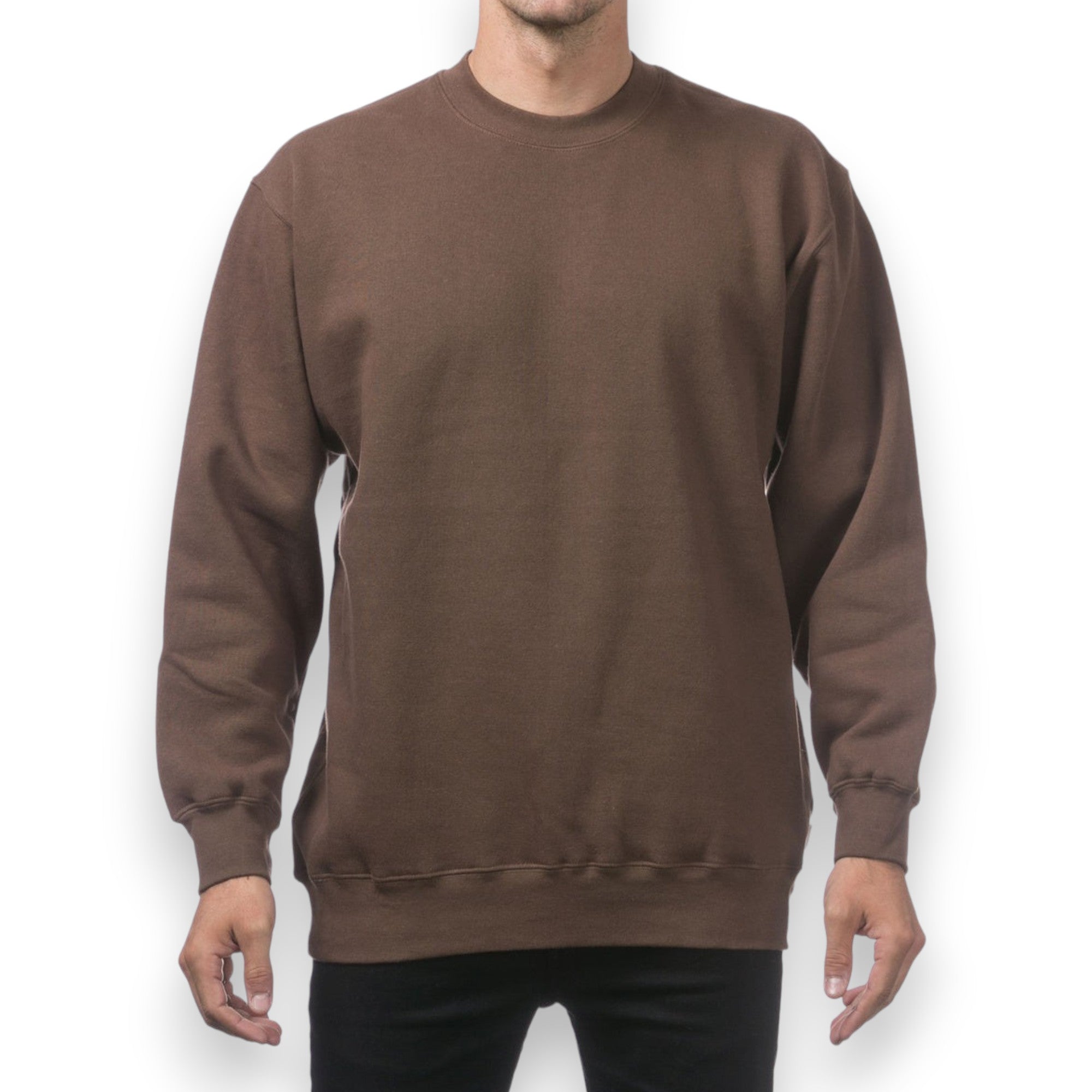 HEAVYWEIGHT CREW NECK FLEECE PULLOVER SWEATER (13oz)