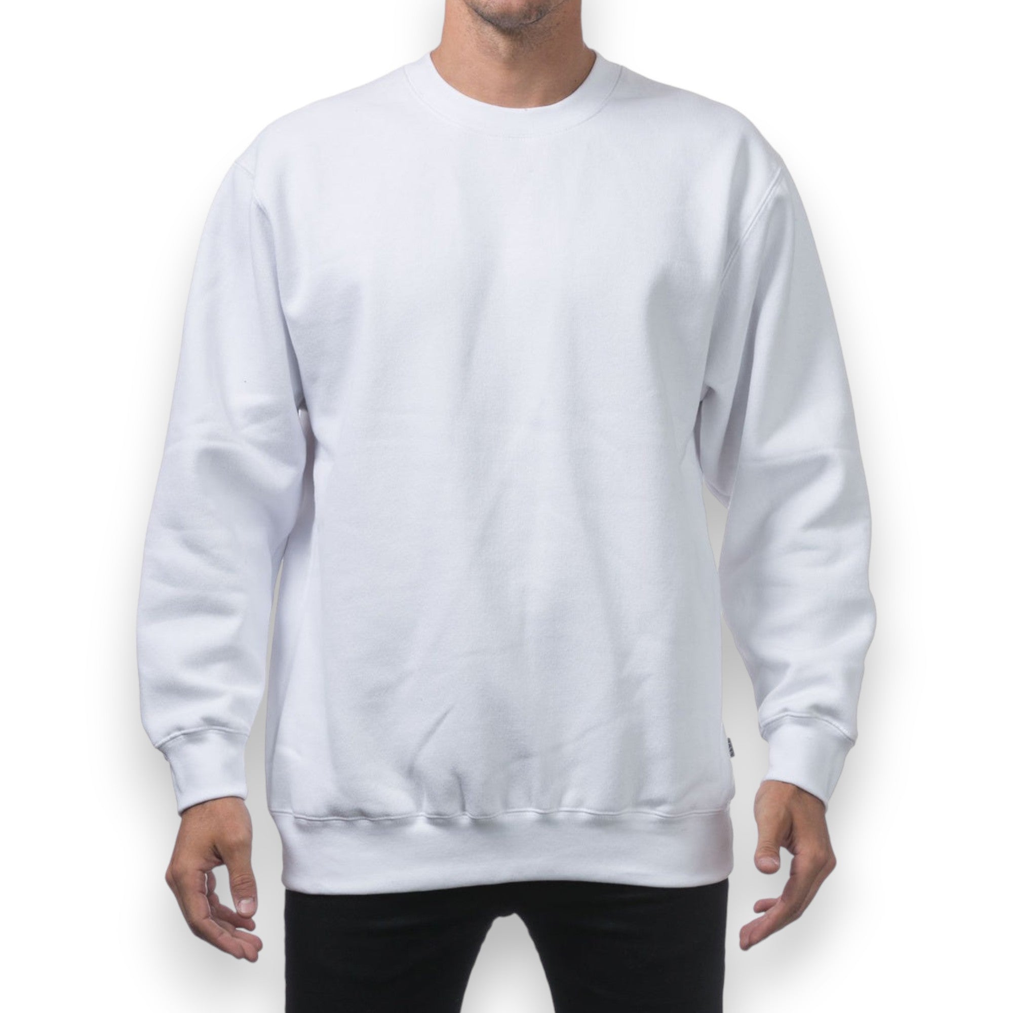 HEAVYWEIGHT CREW NECK FLEECE PULLOVER SWEATER (13oz)