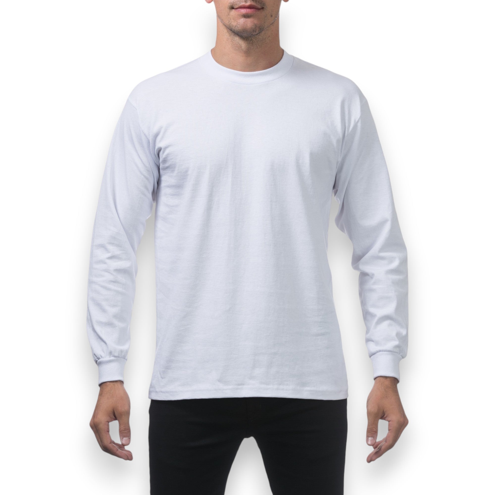 PRO CLUB HEAVY WEIGHT LONG SLEEVE T SHIRT