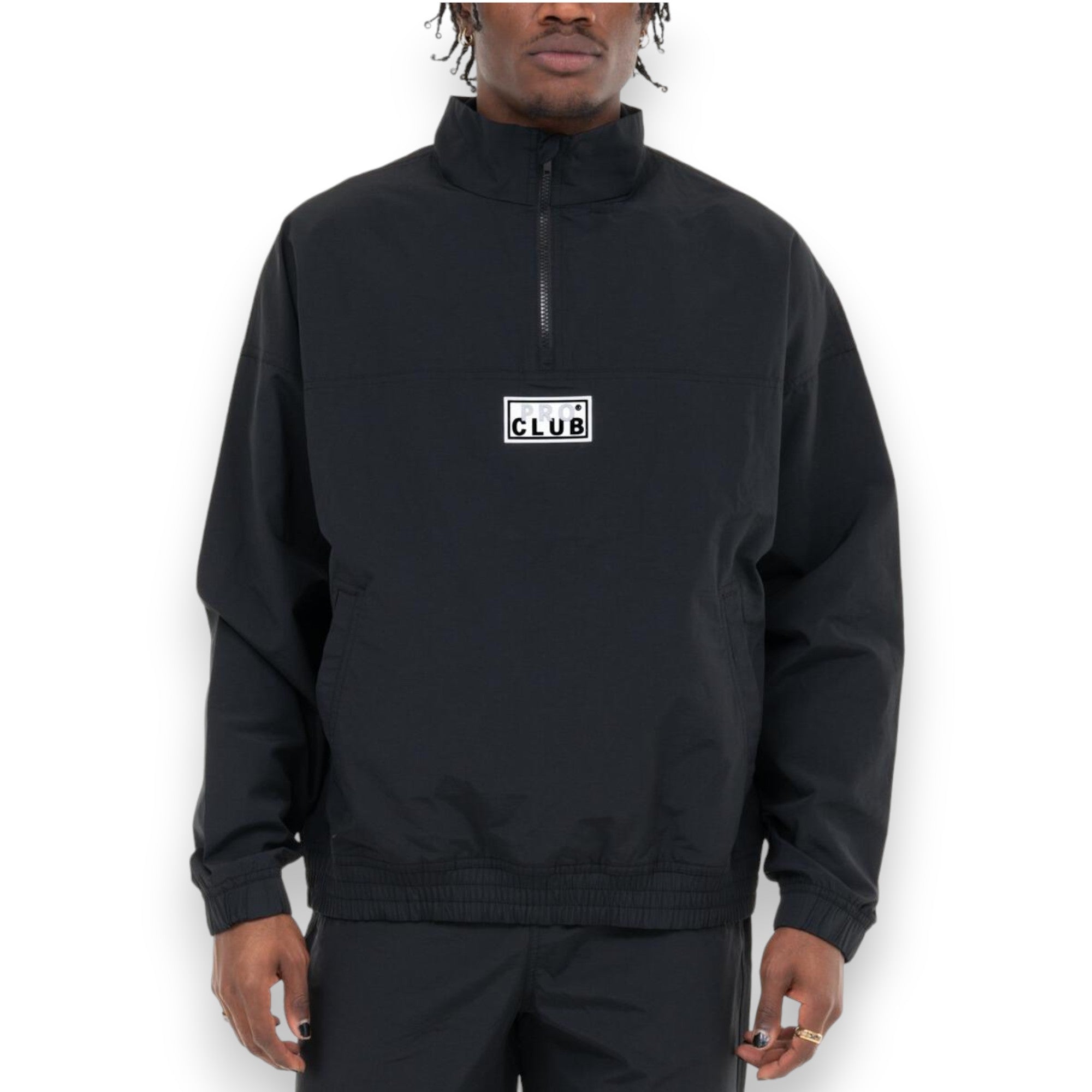 PRO CLUB HALF ZIP TRACK JACKET