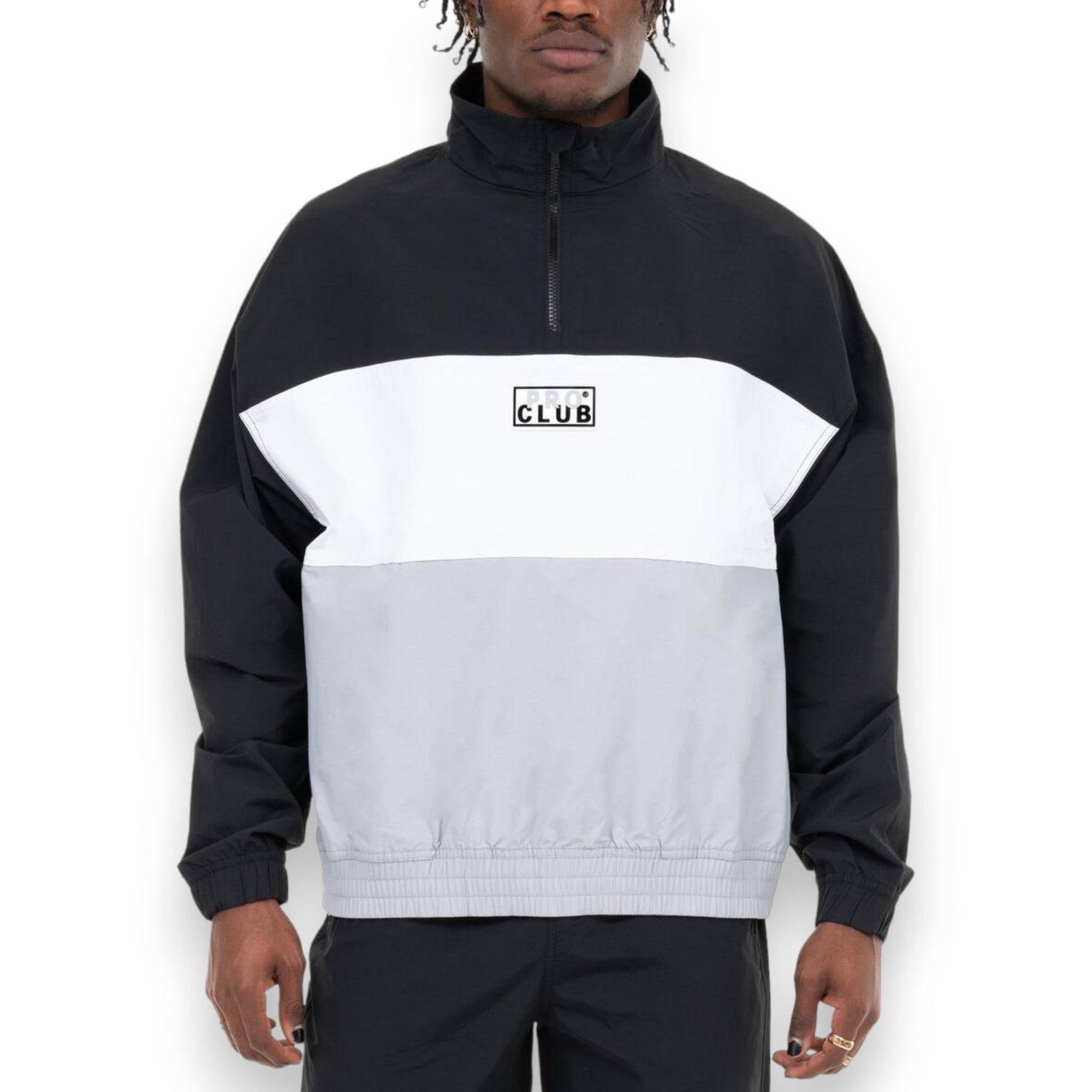 PRO CLUB HALF ZIP TRACK JACKET