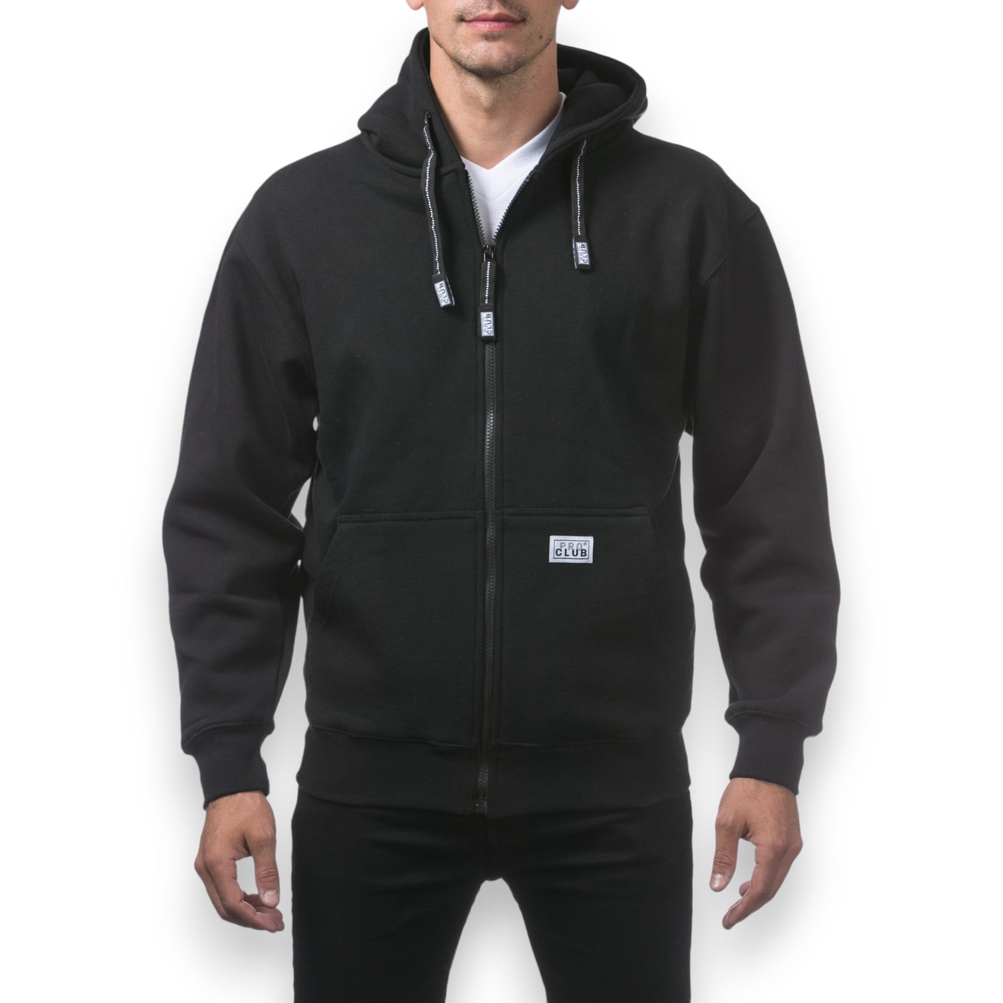 HEAVYWEIGHT FULL ZIP FLEECE HOODIE