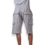 PRO CLUB FLEECE CARGO SHORTS